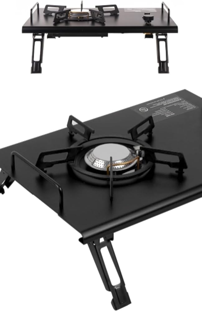 Amazon | シングルバーナー 折りたたみ式 4000W/4500Wのハイ